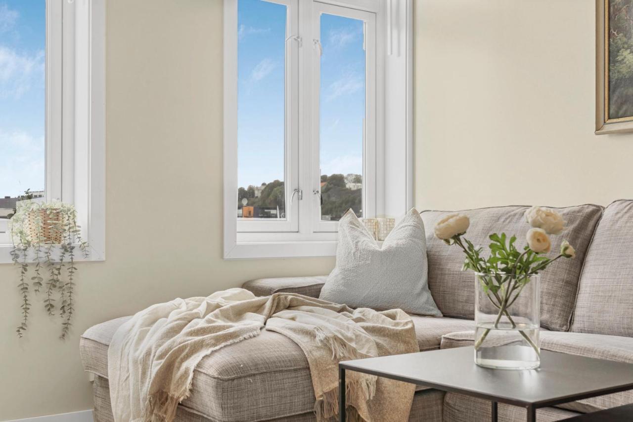 Contemporary City-Apartement With Views Of The Dock! Bergen Exterior foto