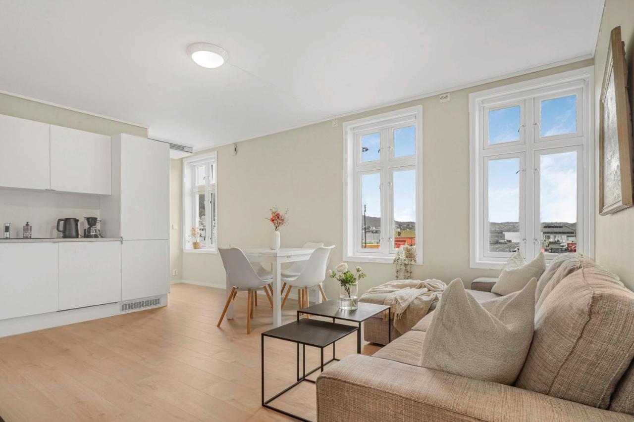 Contemporary City-Apartement With Views Of The Dock! Bergen Exterior foto