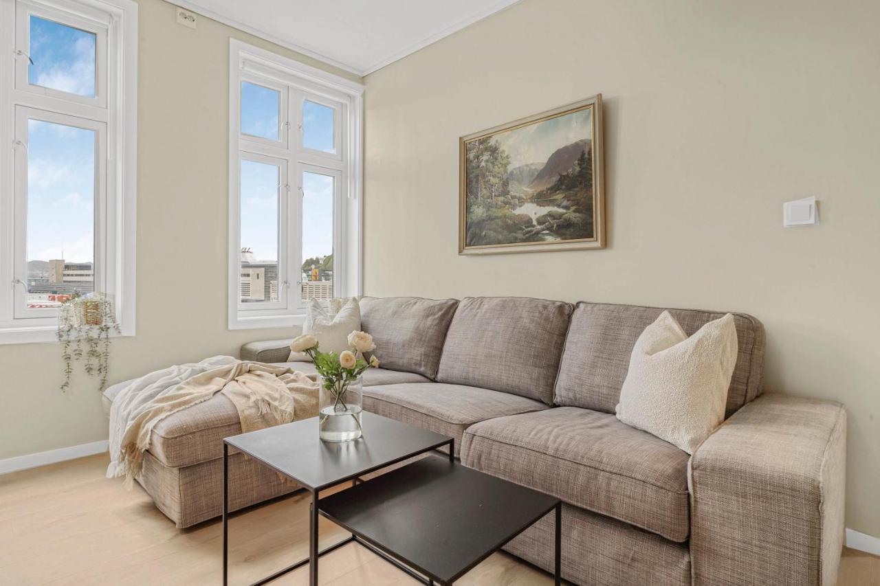 Contemporary City-Apartement With Views Of The Dock! Bergen Exterior foto